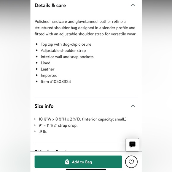 Coach Hamptons Black Leather Shoulder Bag - Picture 11 of 12